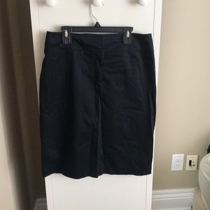 Anne Taylor Loft Black Skirt